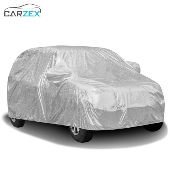 OxGord 5 LayerPly Duty Waterproof Car Cover with Fleece Inner Lining Fits Cars up to 168 